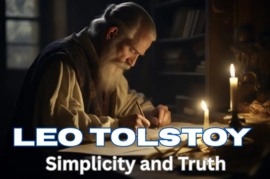 Leo Tolstoy who found true purpose in Simplicity and Truth – Lessons Every Young Person needs today
